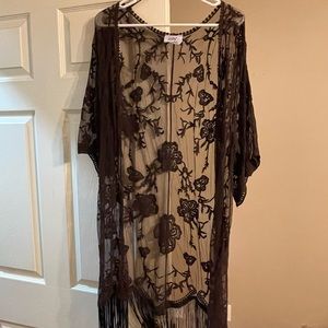 Brown Kimono/ Cardigan